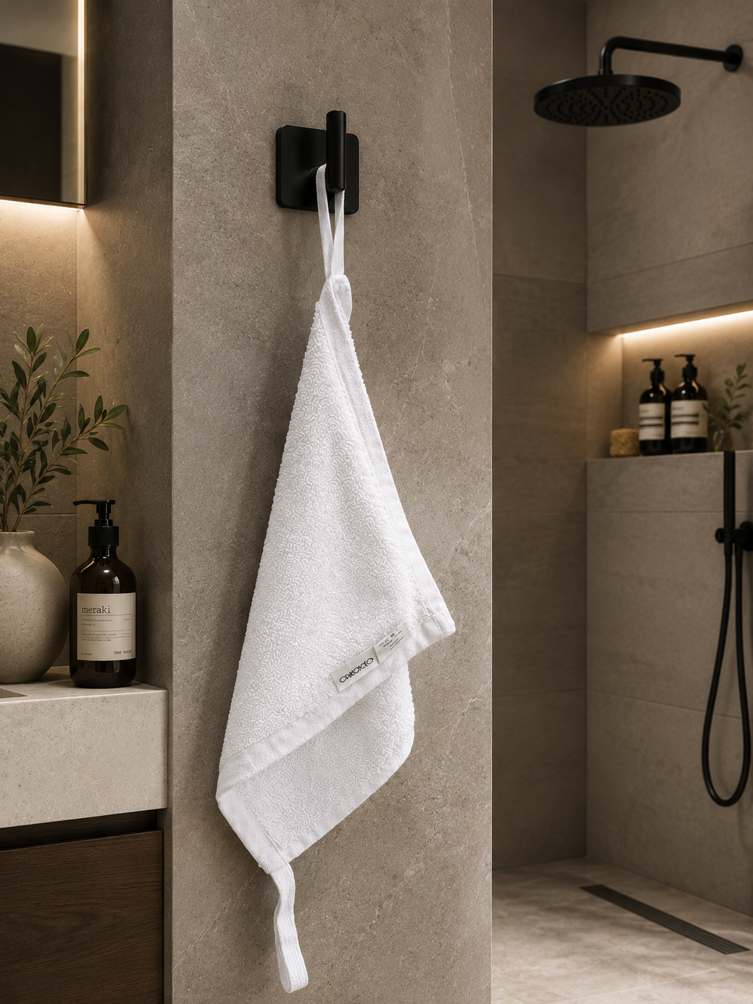 Odoro Washcloth - 4 Pack - White